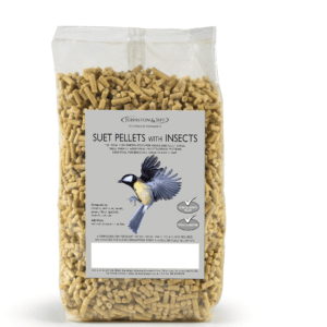 Johnston & Jeff Suet Pellets with Insects 12 x 1kg