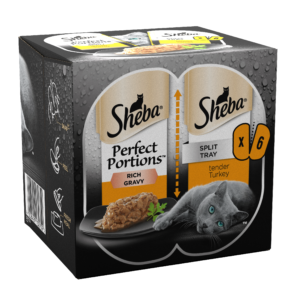 (Discontinued) Sheba Perfect Portions Trky Grvy 8x3x75g