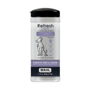Wahl Dog Refresh Cleaning Wipes LavCham