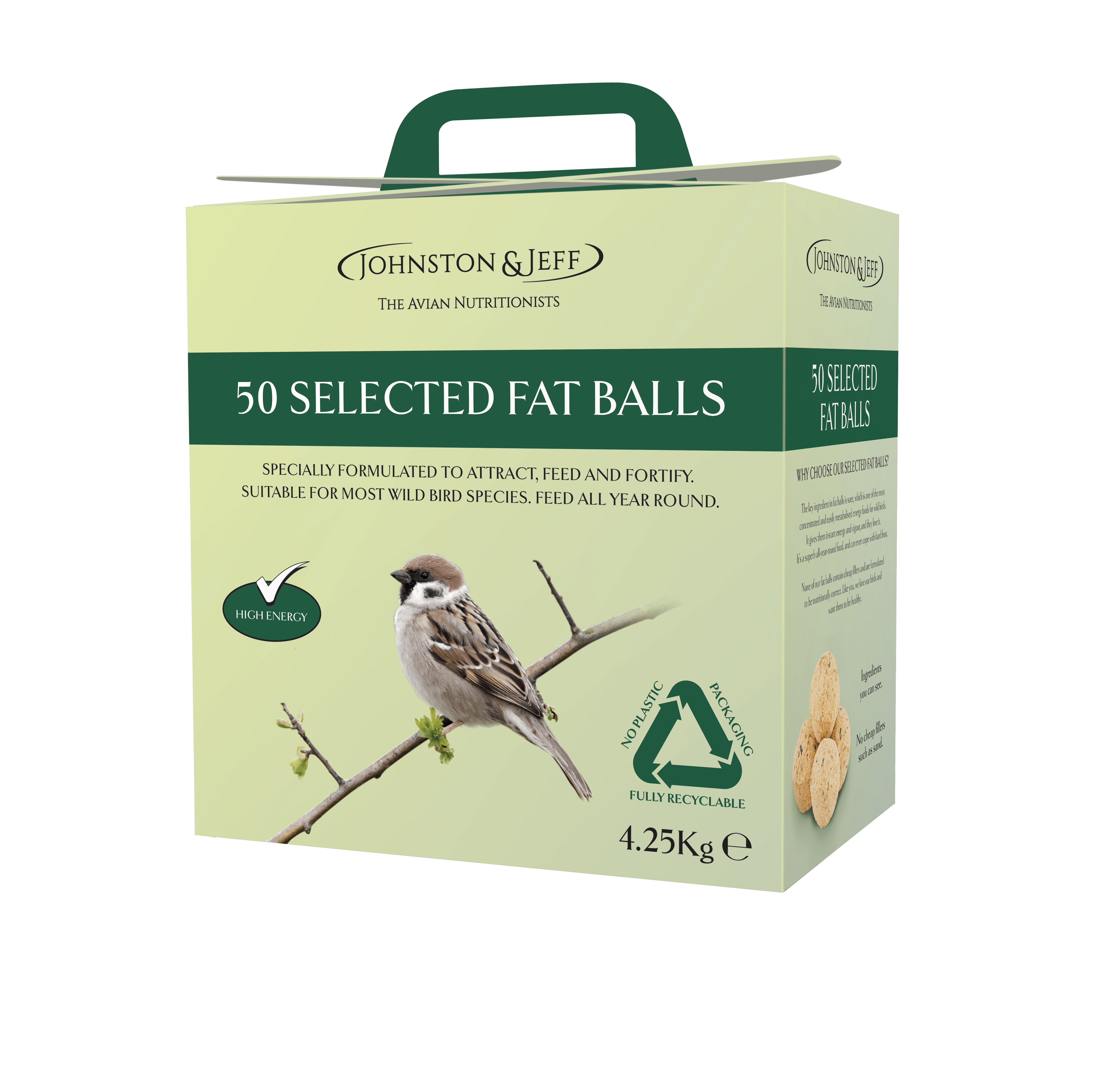 Johntson & Jeff Fatballs Refill without Nets Box x 50