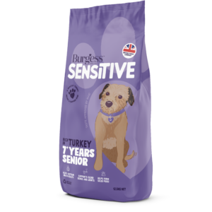 Burgess Sensitive Senior 7+ Dog Turkey