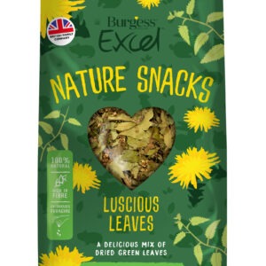 Burgess Excel Nature Snacks Luscious Leaves 6 x 60g