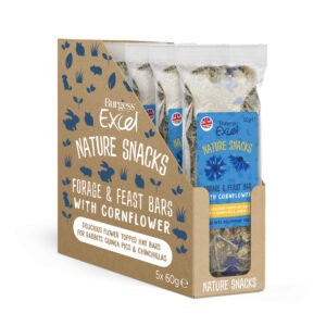 Burgess Excel Nature Snacks Cornflower Bars 5 x 60g