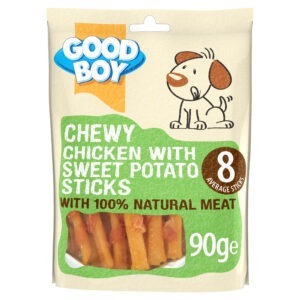 Good Boy Chicken & SweetPot Stick 10x90g