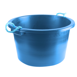 Earlswood Rope Handle Tub in Blue 40-Litre