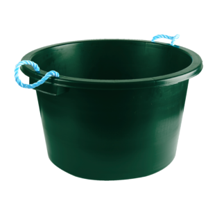 Rope Handle Tub Green