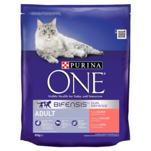 (Discontinued) Purina One Adult Cat Salmon W/G 4x800g