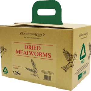 Johnston & Jeff Dried Mealworms in EcoBox 1.5kg