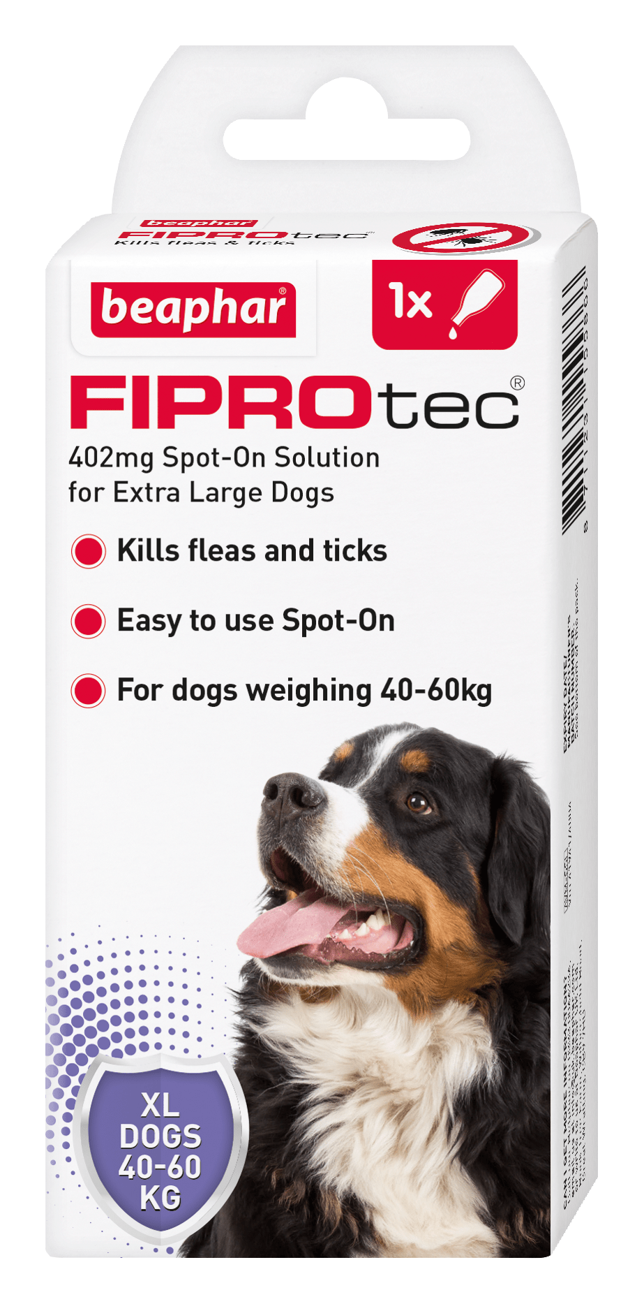 Beaphar FIPROtec XLarge Dog 1 pipette x6