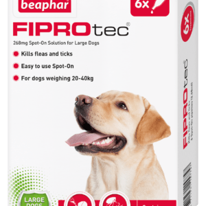 Beaphar FIPROtec Large Dog 6 pipette x6