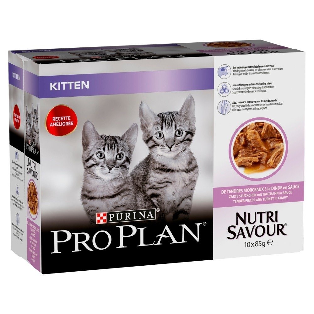 (Discontinued) Pro Plan NutriSavour Kitten Grv 4x10x85g