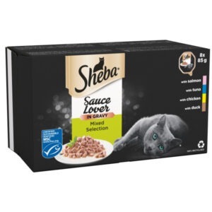 (Discontinued) Sheba Tray Sauce Lover Mix 4x8x85g