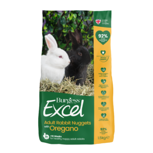 Burgess Excel Rabbit Nug Oregano 4x1.5kg