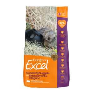 Burgess Excel Guinea Pig Nuggets Blackcurrent & Oregano 4 x 1.5kg