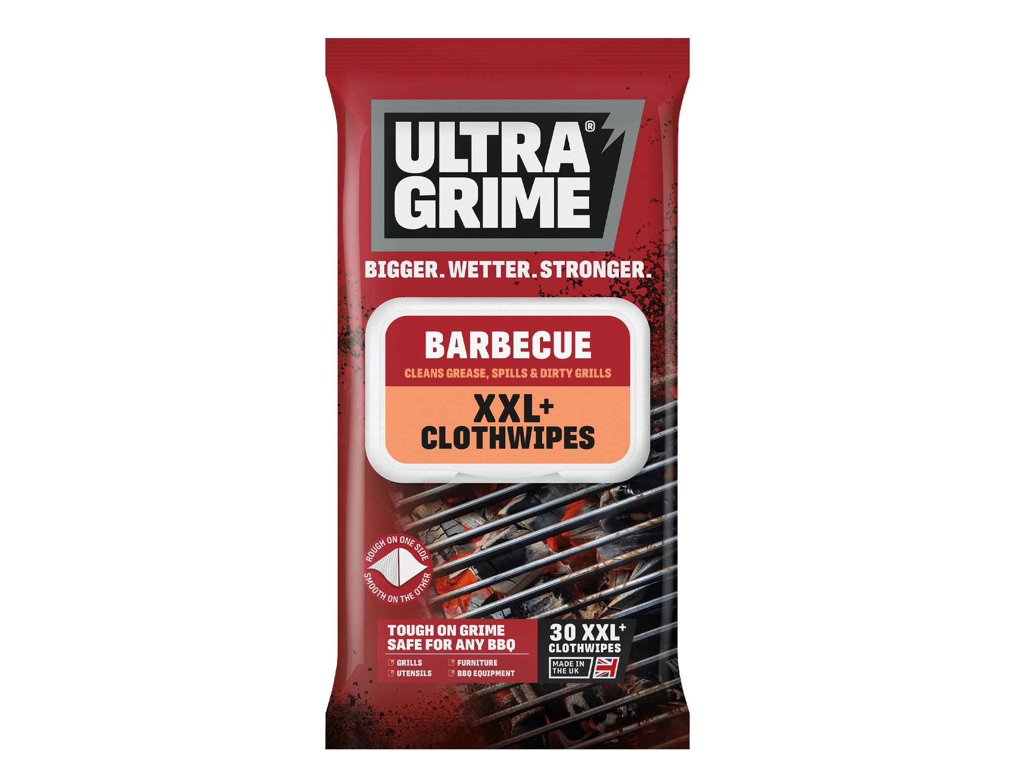 Ultra Grime XXL BBQ Wipes 30pk