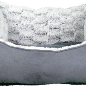 Snug&Cosy Novara Rectangle Charcoal Bed
