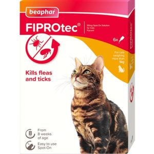 Beaphar FIPROtec Cat 6 pipettes x6