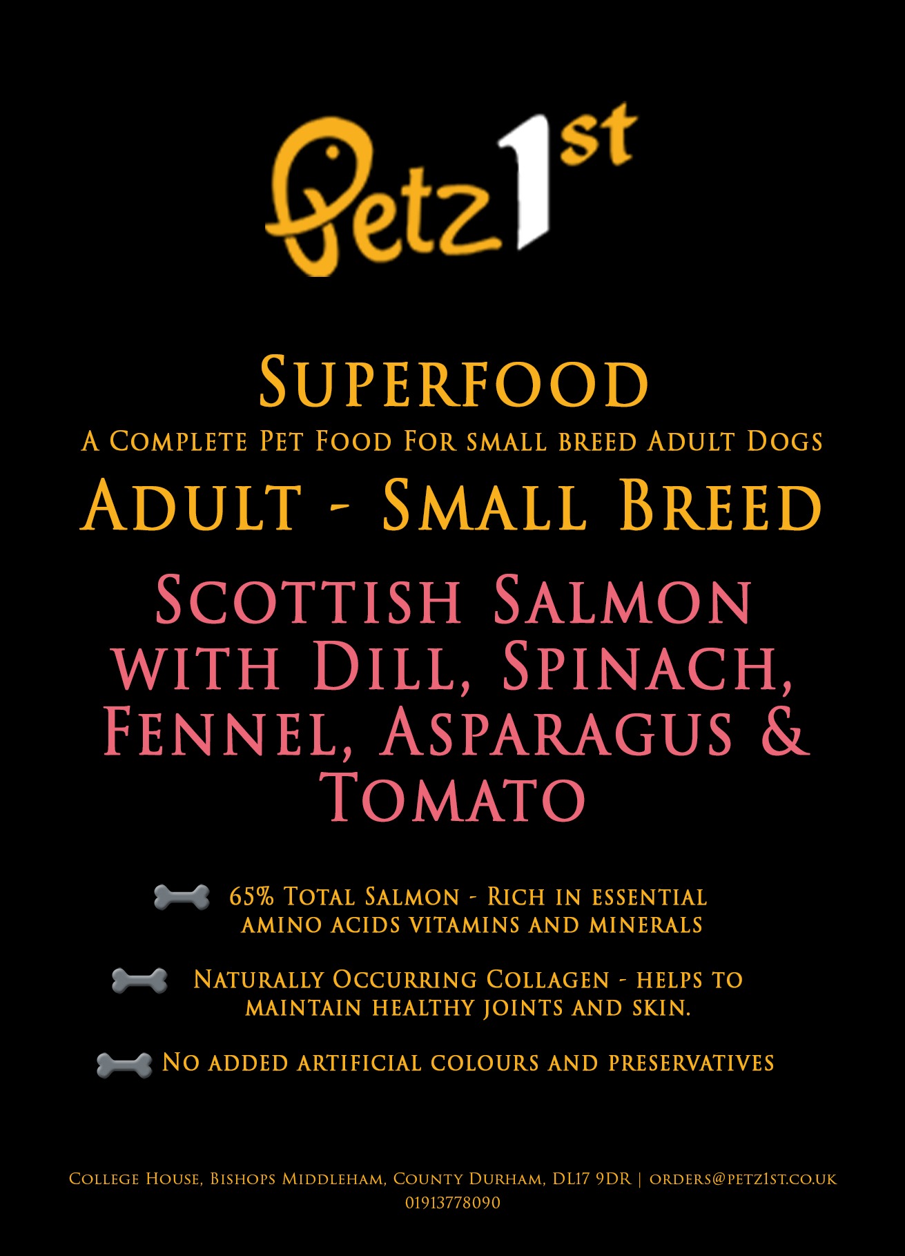 Superfood 65 Scottish Salmon Small Breed