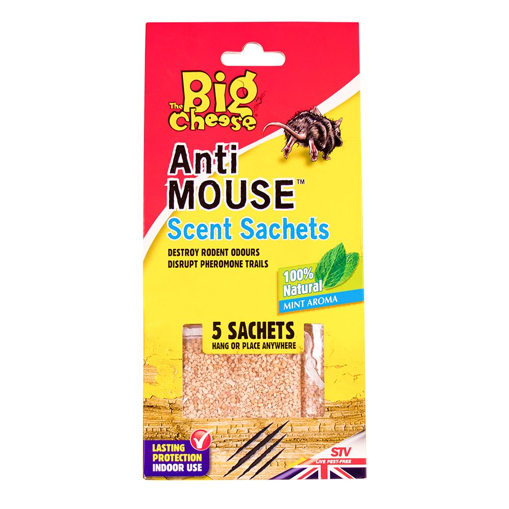 Big Cheese Anti Mouse Scent Sachets 5 Sachets