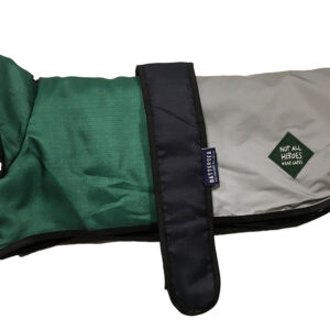 Battersea 2-in-1 Dog Coat Green