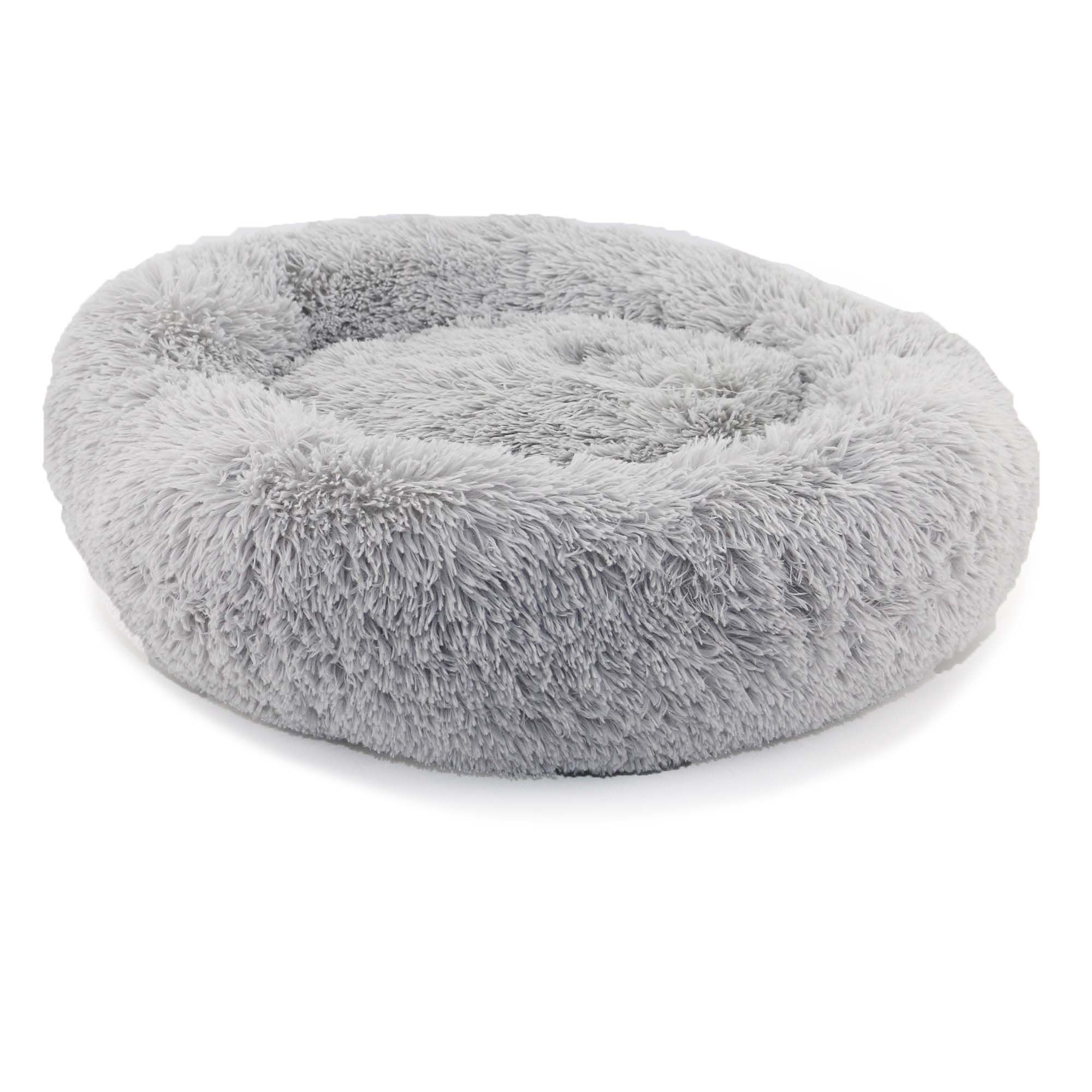 Ancol Sup Plush Donut Bd Grey Med