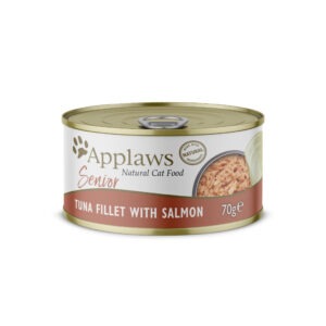 (Discontinued) Applaws Cat Senior Tuna&Salm Tins 24x70g