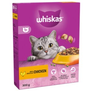 (Discontinued) Whiskas Dry 1+ Chicken 6x300g