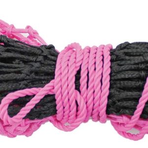 Large Mesh Polypro Hay Net Pink & Black
