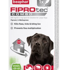 Beaphar FIPROtec COMBO Lrg Dog 1 pip x6