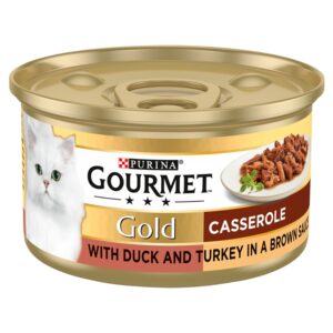 (Discontinued) Gourmet Gold Duck & Turkey Casser 12x85g