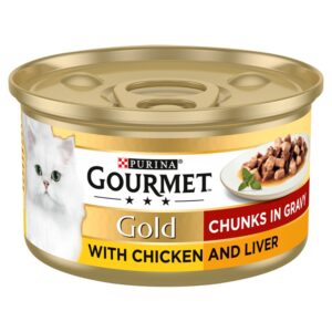 (Discontinued) Gourmet Gold Chicken & Liver CIG 12x85g