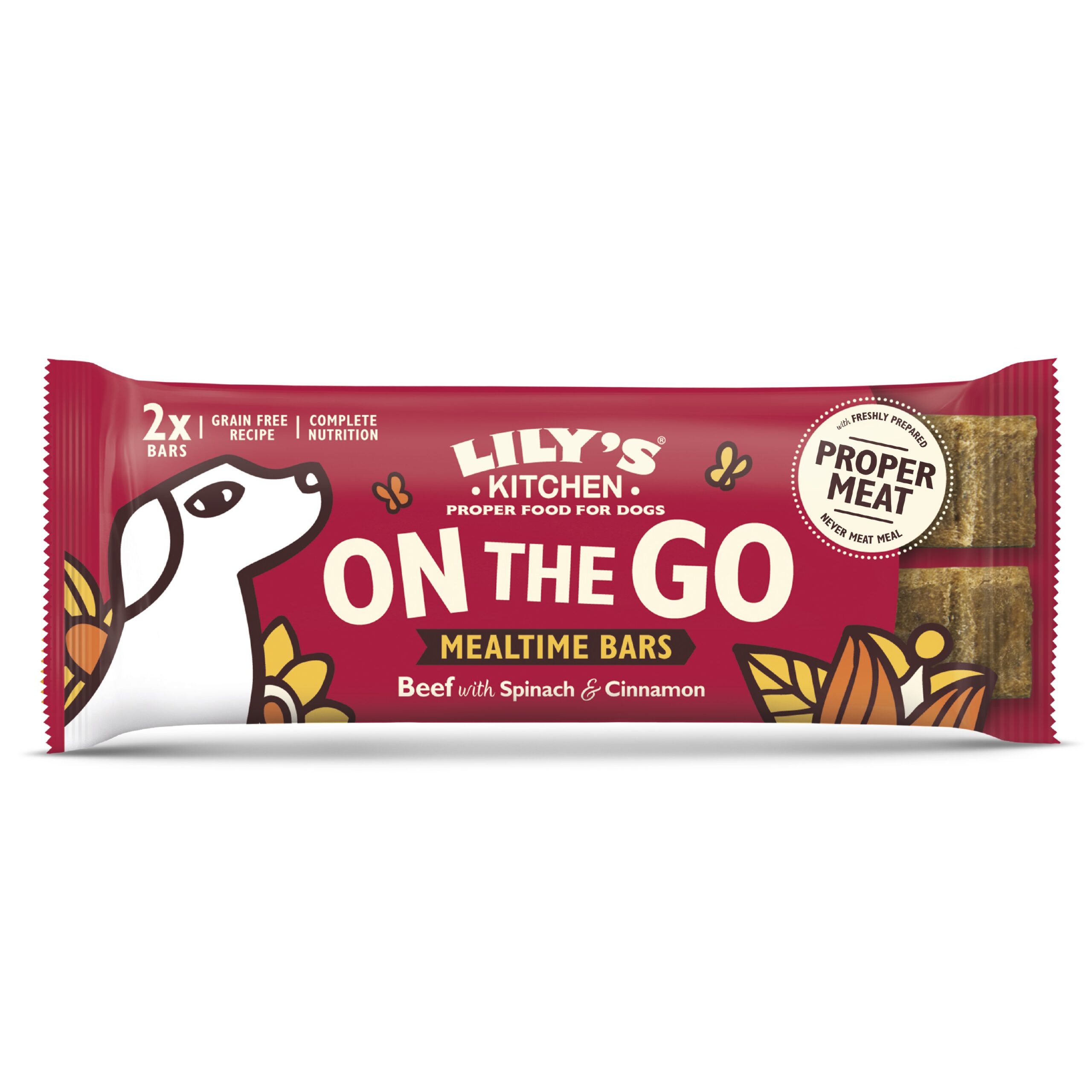 (Discontinued) Lilys Kitchen On the Go Bar Beef 16x40g