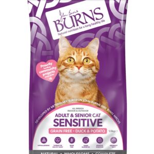 Burns Sens Cat GF Duck & Potato