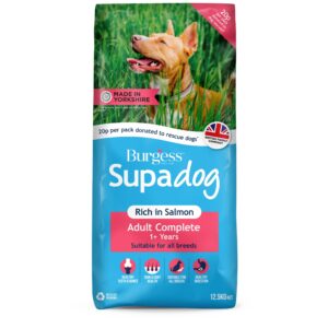 Burgess Supadog Adult Rich in Salmon 12.5kg