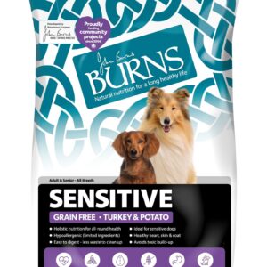 This Grain Free diet is particularly suitable for dogs that suffer with wheat, gluten, grain or dairy intolerances.