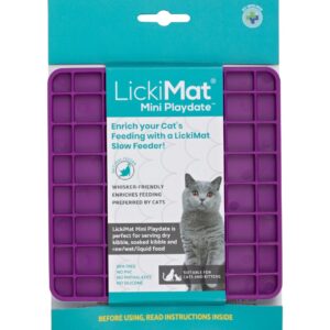 LickiMat Mini Playdate Treat Mat for Cats