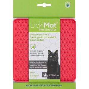 LickiMat Mini Soother Treat Mat for Cats