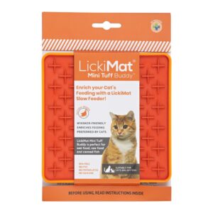 LickiMat Mini Tuff Buddy Treat Mat for Cats