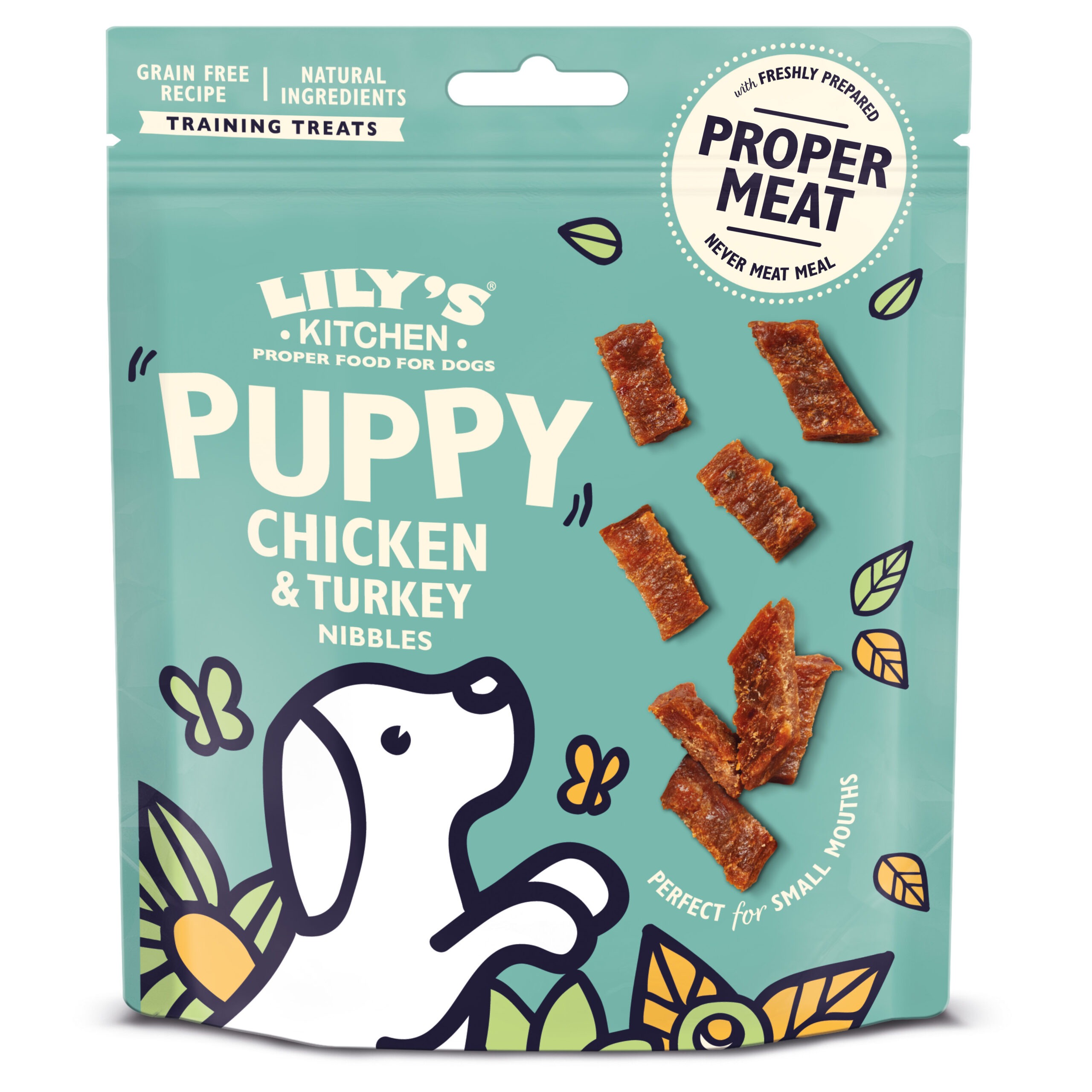 (Discontinued) Lilys Kitchen Puppy Nibble C&T Trt 8x70g