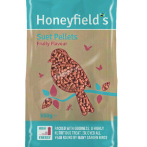 Honeyfield Suet Fruity Pellet 8x550g