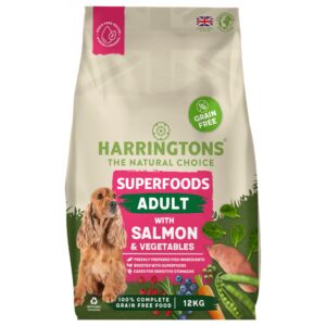 Harringtons Dog GF Superfood Salm 12kg