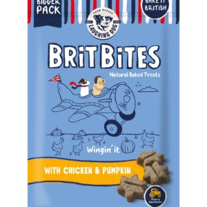 Laughing Dog Brit Bites GF Chk 7x175g