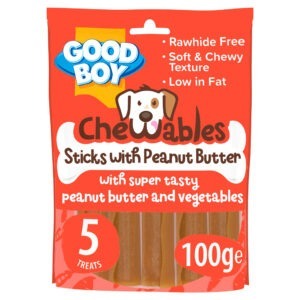Good Boy Chewables PeanutB Stick 18x100g