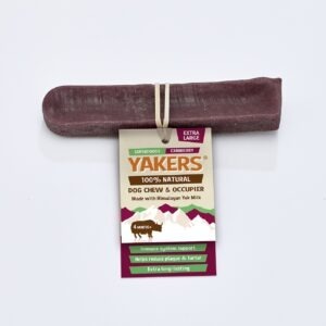 Yakers Cranberry Dog Chew XL
