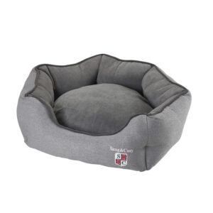 Snug&Cosy Bolster Plain Gry Oval 36i