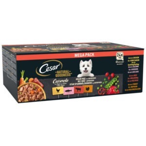 (Discontinued) Cesar Tray Nat Good Cas Mix G 24x100g