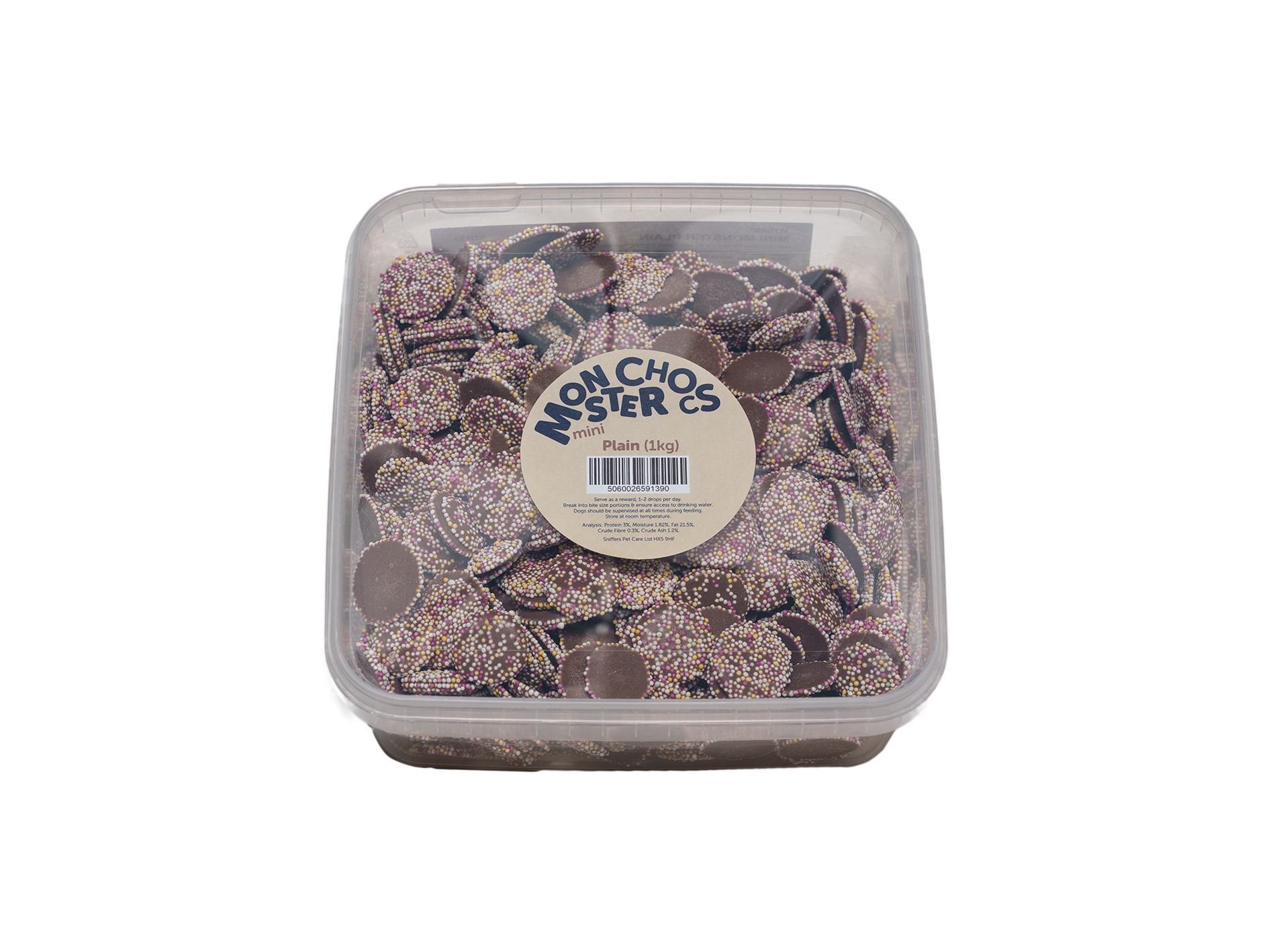 Monster Chocs Mini Plain 1 kg