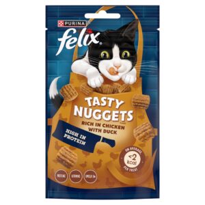 (Discontinued) Felix Tasty Nuggets Chicken & Duck 8x50g