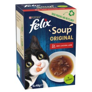 (Discontinued) Felix Pch Soup Orig Farm Select 8x6x48g