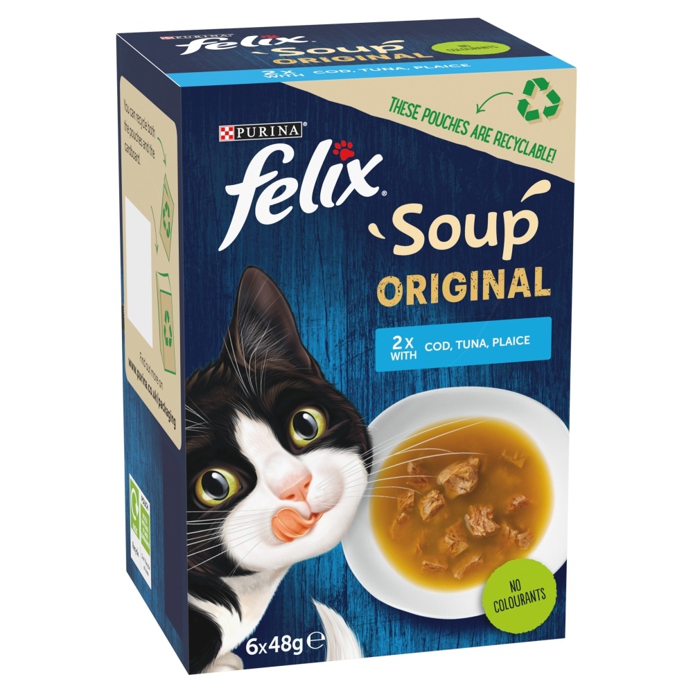 (Discontinued) Felix Pch Soup Orig Fish Select 8x6x48g